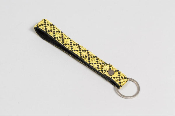 The Lemon Leather Key Fob - Darzah