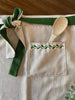 Presale: Olive Branch Apron in Vanilla Cream - Darzah