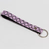The Lavender Leather Key Fob - Darzah