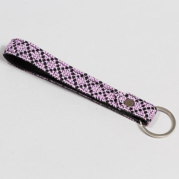 The Lavender Leather Key Fob - Darzah