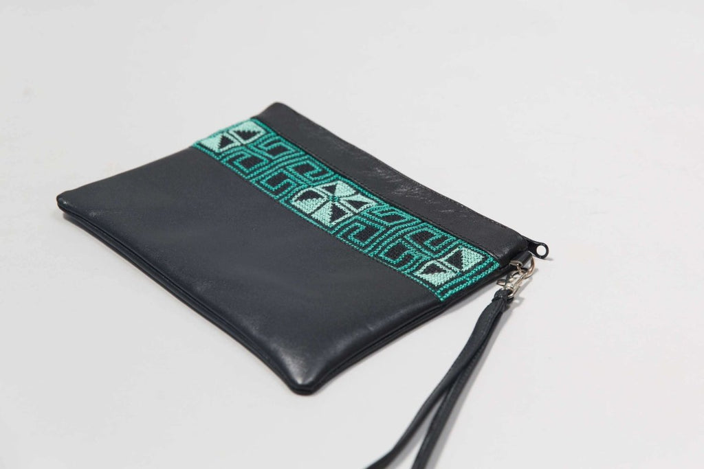 The Teal Egypt Clutch - Darzah